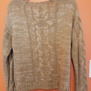 Fashion Nova medium tan sweater. Very nice new and